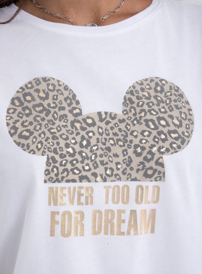 ΜΠΛΟΥΖΑ ΔΙΠΛΗ ΤΟΥΛΙ MICKEY